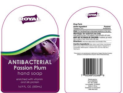 Label Image (Passion Plum Hand Soap)